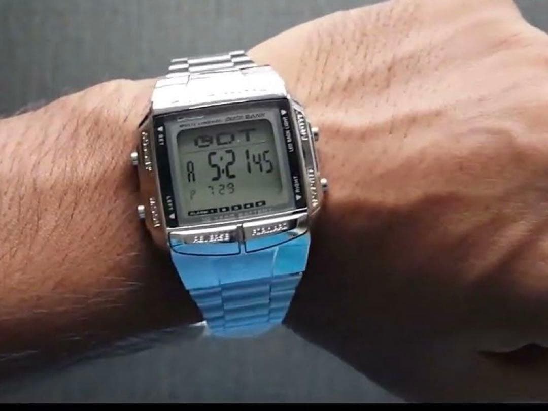 Casio Digital Watch Data Bank Telememo 30 Memories Multilingual Japan Import