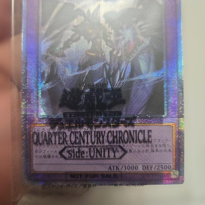 KONAMI Yu-Gi-Oh! Quarter Century Chronicle Unity Special 2-card trading set with envelope, Japan import