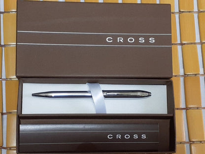 CROSS Silver Ballpoint Pen Body — Japan Import