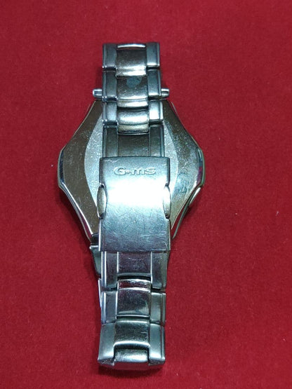 Casio Baby-G G-ms Radio Solar Watch Analog Black Dial Metal Band Japan Import