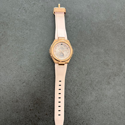 Casio Baby-G MSG-W200G-4AJF Watch with Pink Gold Finish