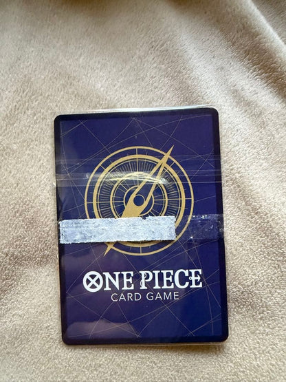 One Piece Monkey D. Luffy promotional trading card from Japan in good condition with no visible damage