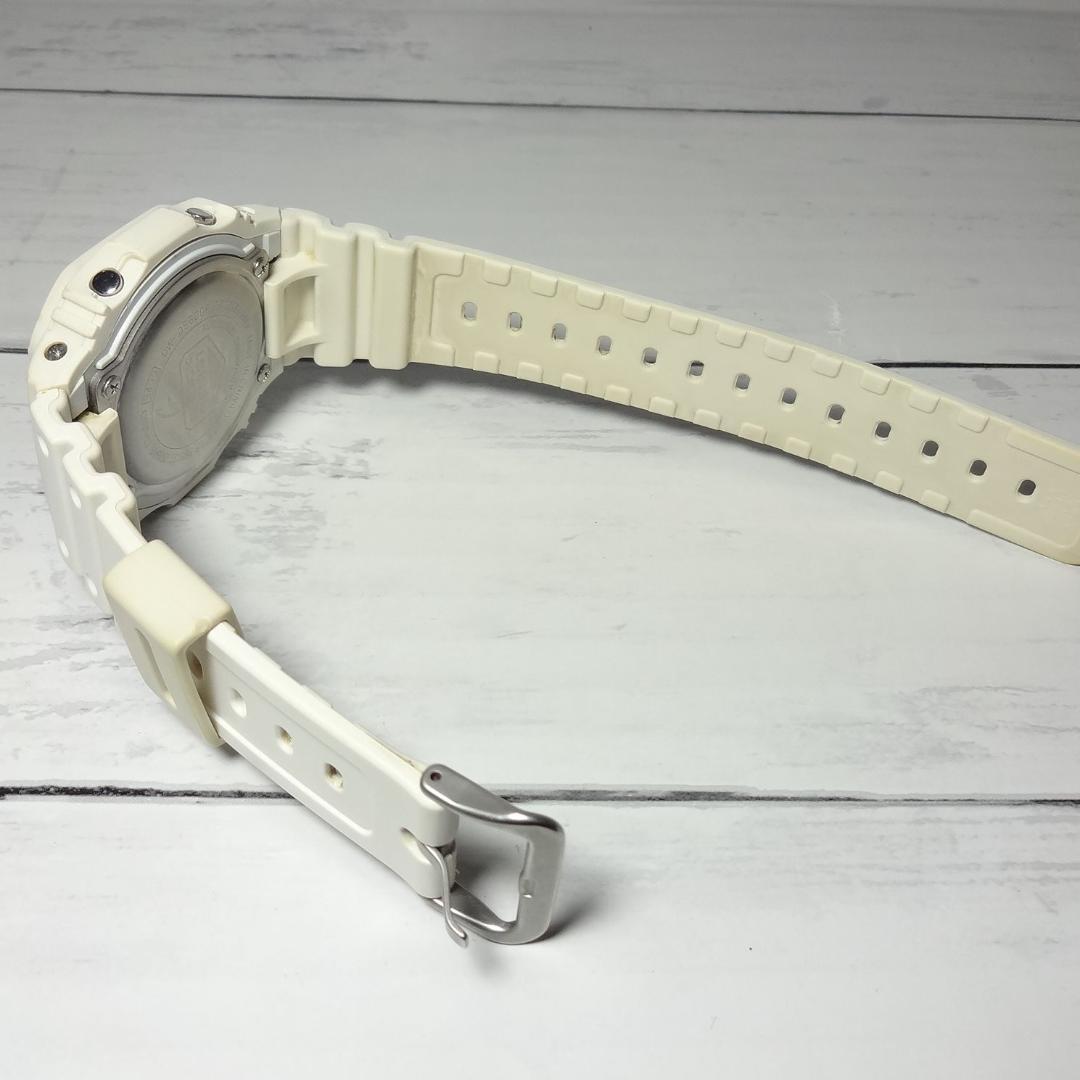Casio G-Shock DW-5600P Square Watch White Shock Resistant 20 ATM Tested & Working — Japan Import