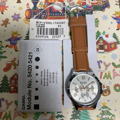 Casio MTP-V 300L Japan Import Watch With Date Calendar