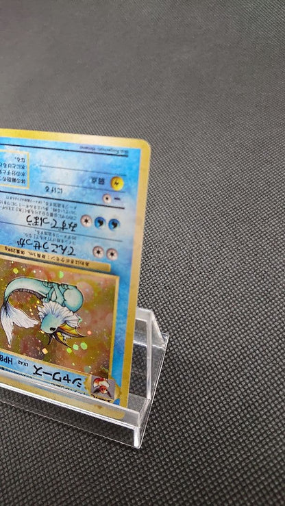 Pokemon Card Collection featuring old card back designs from Japan import displayed in a fan layout