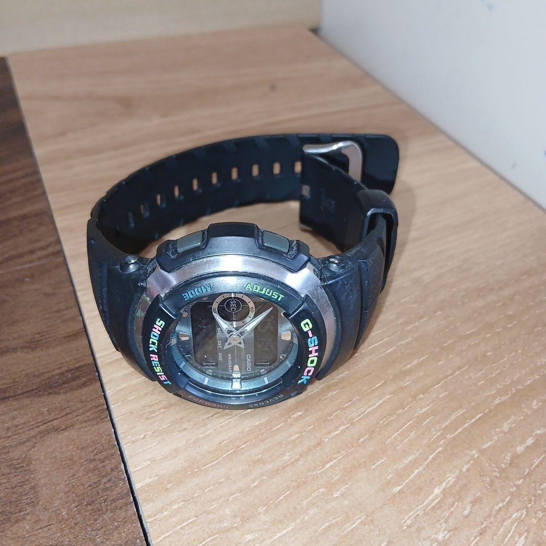 Casio G-Shock G-300 Series Watch with Inverted LCD and Band Design — Japan Import
