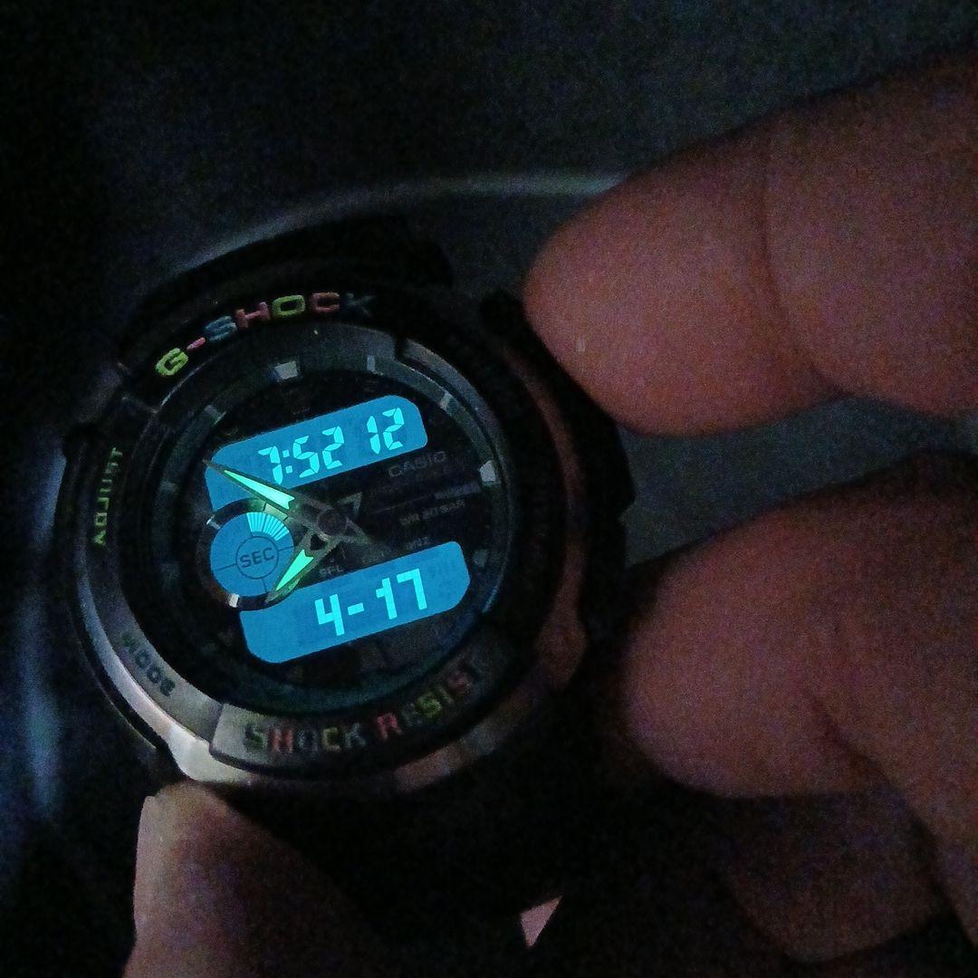 Casio G-Shock G-300 Series Watch with Inverted LCD and Band Design — Japan Import