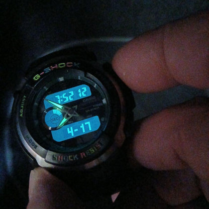 Casio G-Shock G-300 Series Watch with Inverted LCD and Band Design — Japan Import