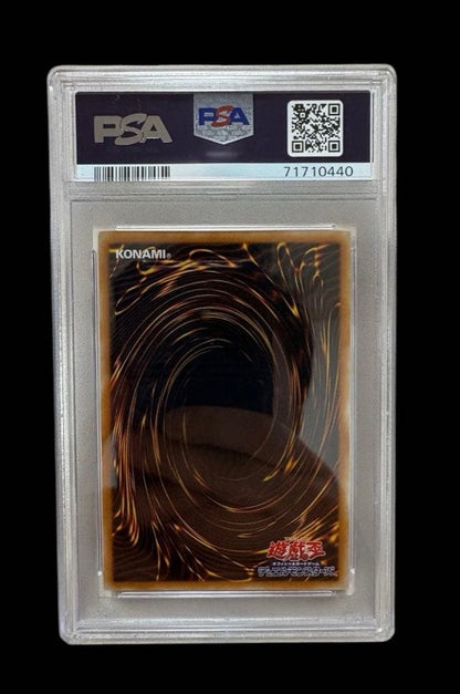 Yugioh Water Dragon Relic trading card graded PSA10, Japan import, showing card front