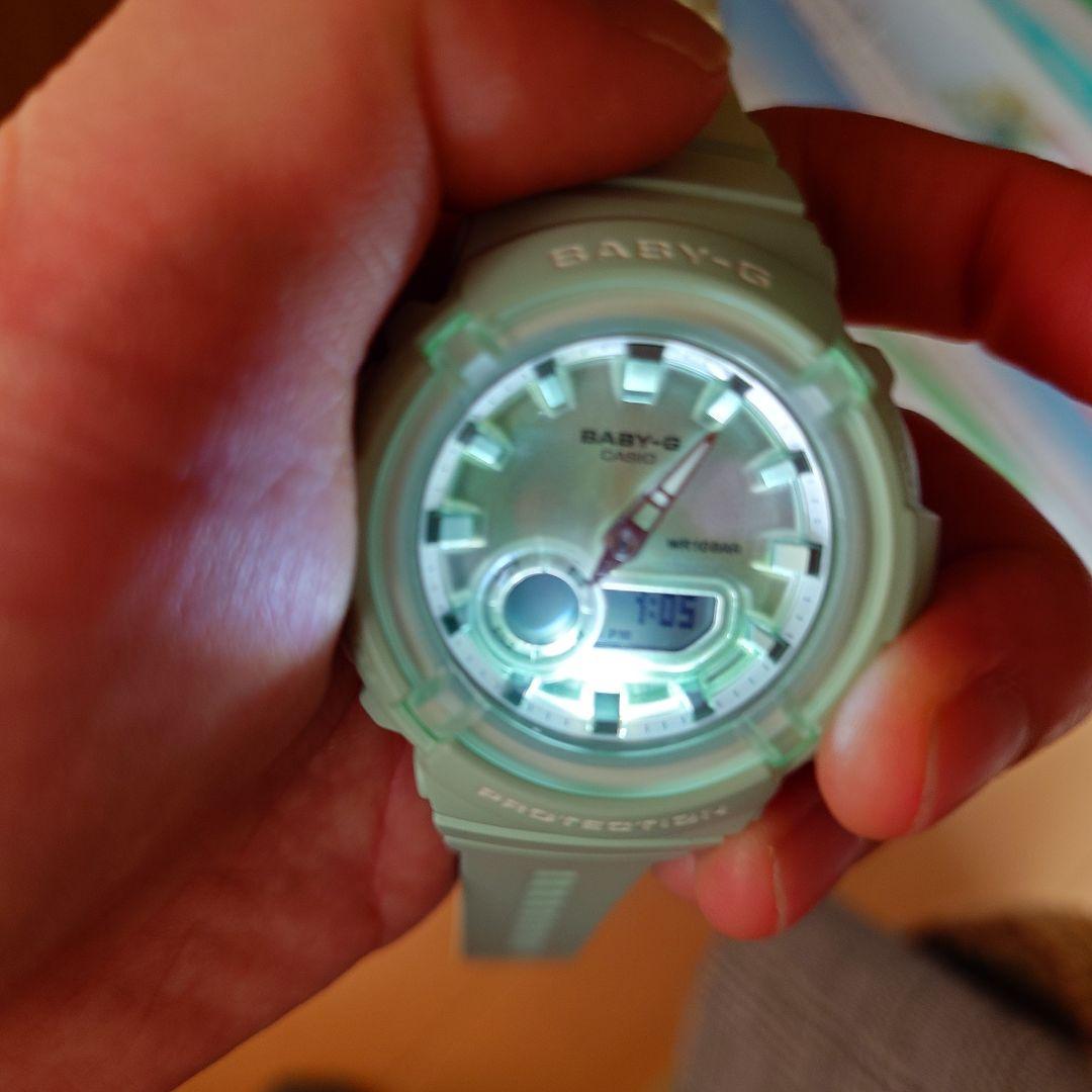 Casio Baby-G Series Green Resin Women's Watch
