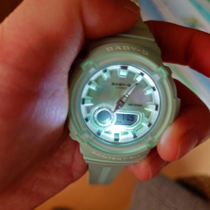Casio Baby-G Series Green Resin Women's Watch