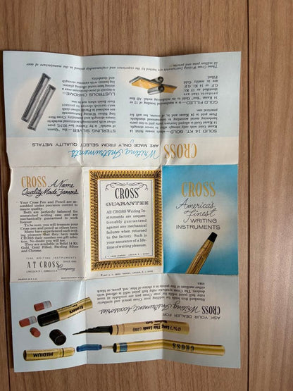 Cross Gold 12KT Vintage Ballpoint Pen — Japan Import