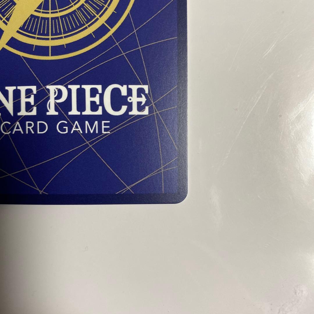 One Piece Energy Secret Rare Japanese trading card in protective sleeve
