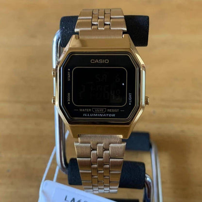 Casio LA680WGA-1B Gold Men’s Watch Quartz Classic Design Japan Import