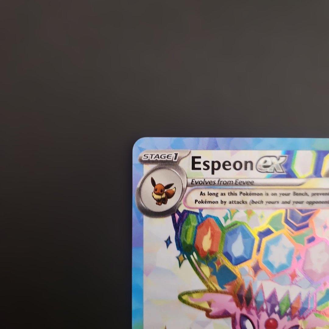 Espeon Ex Eifiex English Promo Pokemon card in good condition with no noticeable scratches