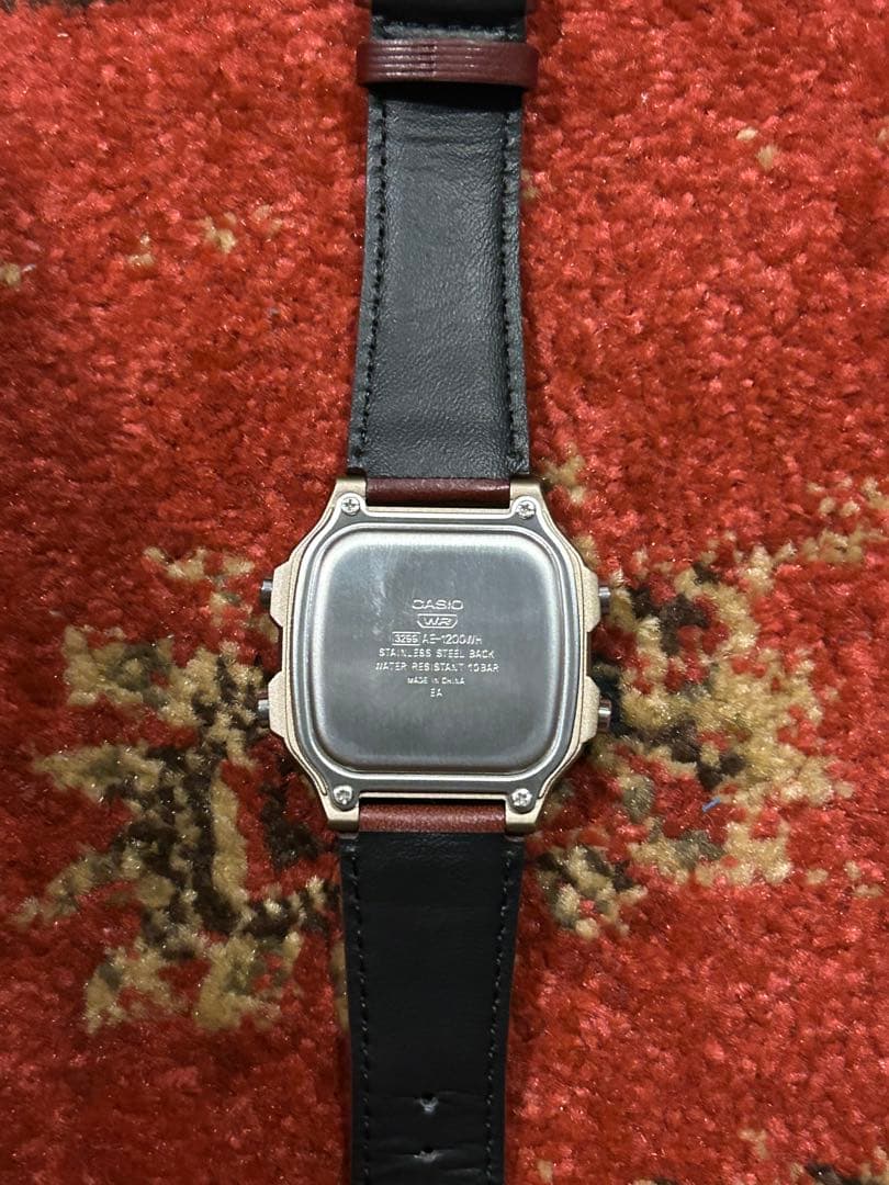Casio AE-1200WH Digital Watch with World Time and 10 Year Battery — Japan Import