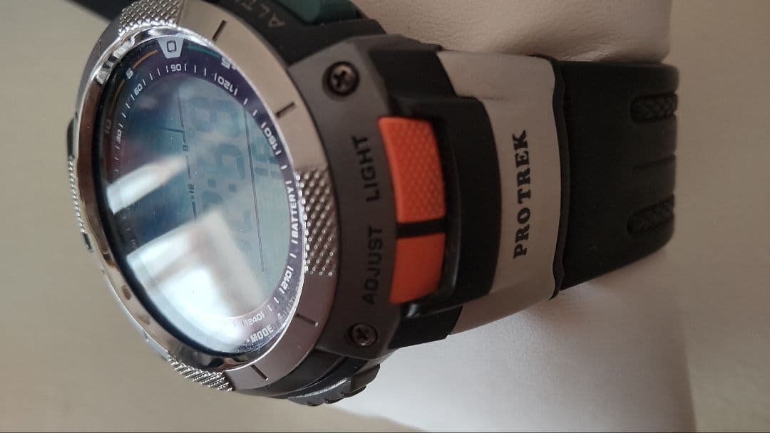 Casio Pro Trek PRW-1000J Digital Outdoor Watch with Altimeter Barometer Compass Japan Import