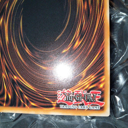Bandai MP22-EN268 Mystical Error Black Magician Girl Prism Card with large name misalignment and standard version