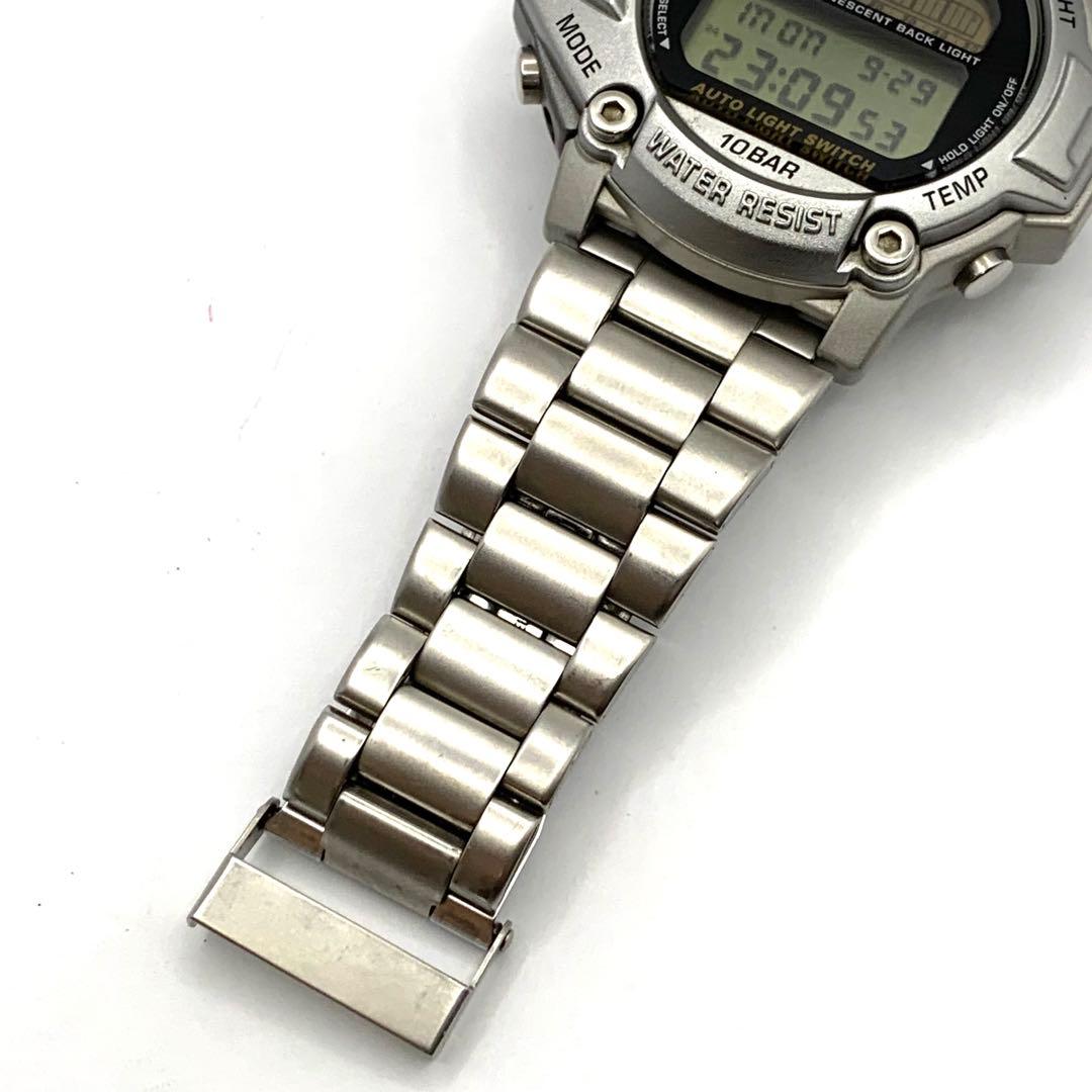 Casio Pro Trek Digital Watch R7-3715 Data Bank Model With Electro Luminescent Backlight