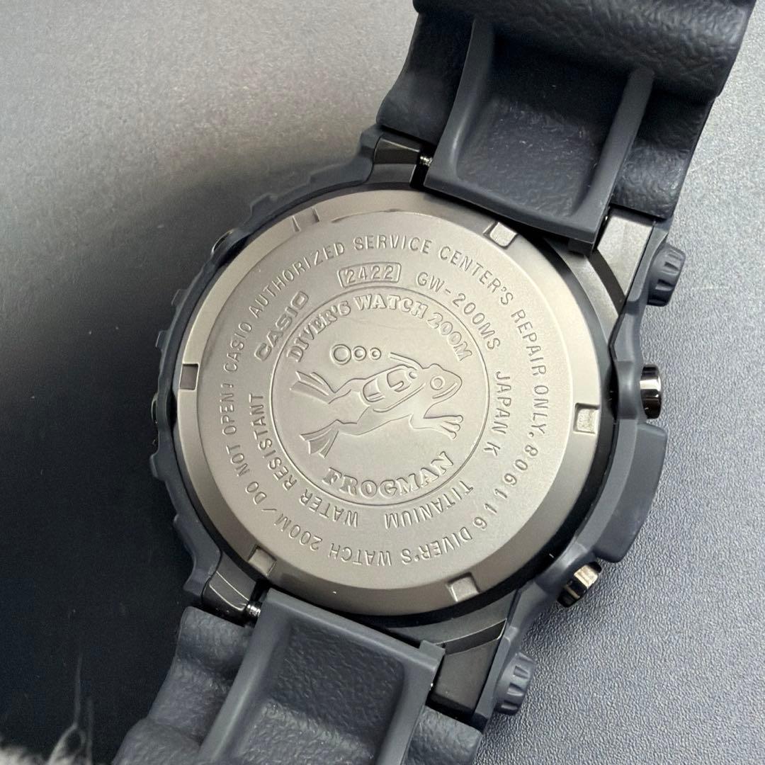 Casio G-Shock Frogman GW-200MS Tavasolar Watch — Japan Import