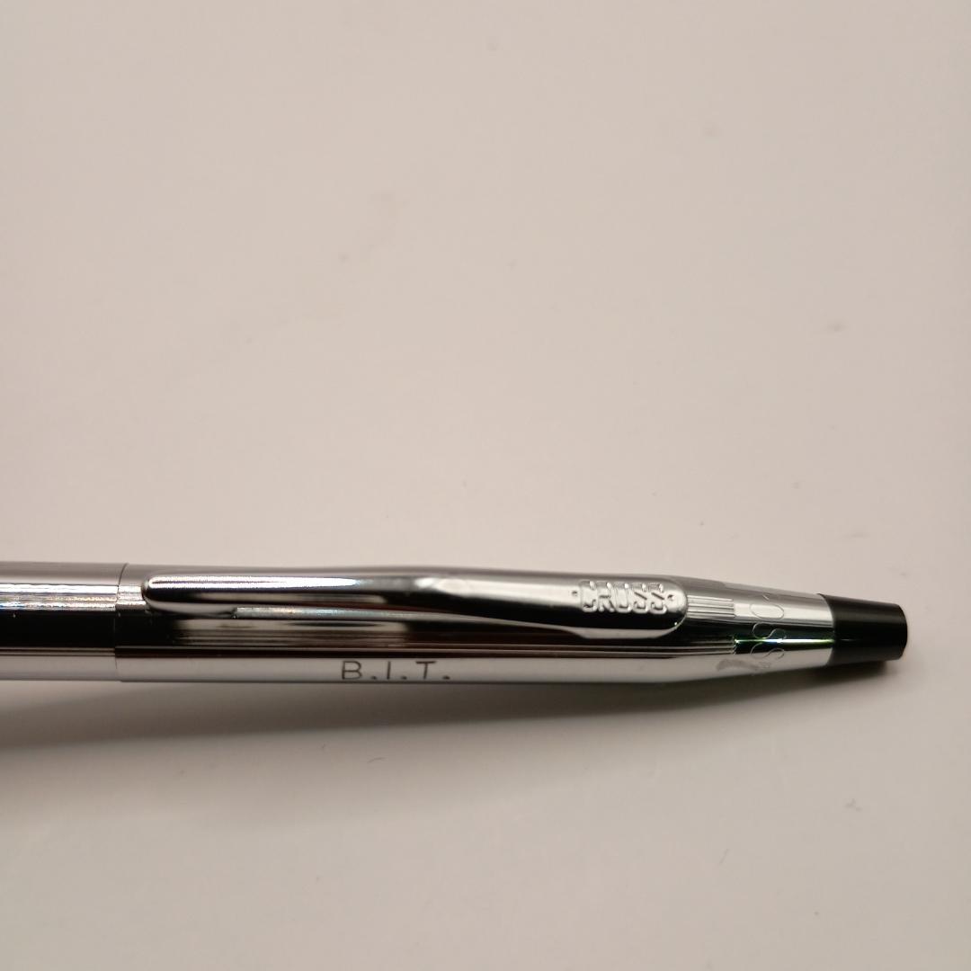 Cross Classic Century Chrome 3502 Silver Metal Ballpoint Pen with Box — Japan Import