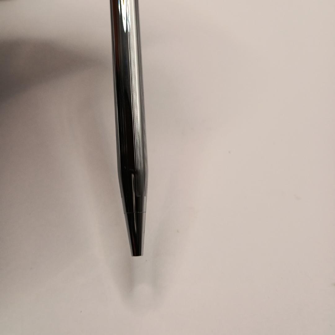 Cross Classic Century Chrome 3502 Silver Metal Ballpoint Pen with Box — Japan Import