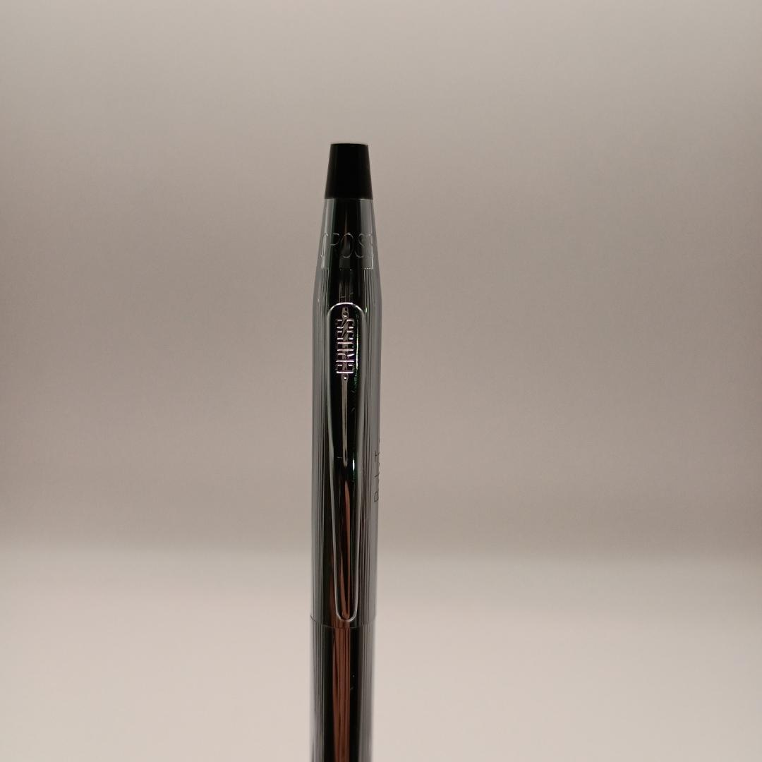 Cross Classic Century Chrome 3502 Silver Metal Ballpoint Pen with Box — Japan Import
