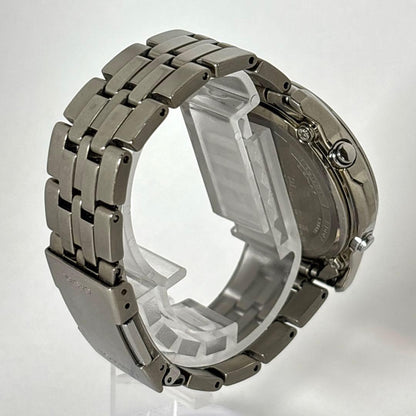 Casio Wave Ceptor Radio Controlled Titanium Watch with Solar Power for Men — Japan Import
