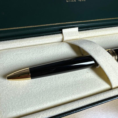 Cross Townsend Black Lacquer Ballpoint Pen with Case