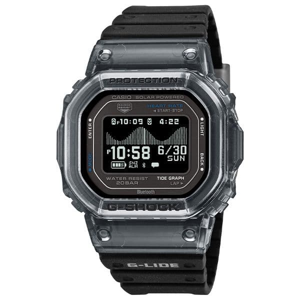 Casio G-Shock G-Lide Model GBX-H5600-1JR Solar Watch Waterproof 20BAR Japan Import