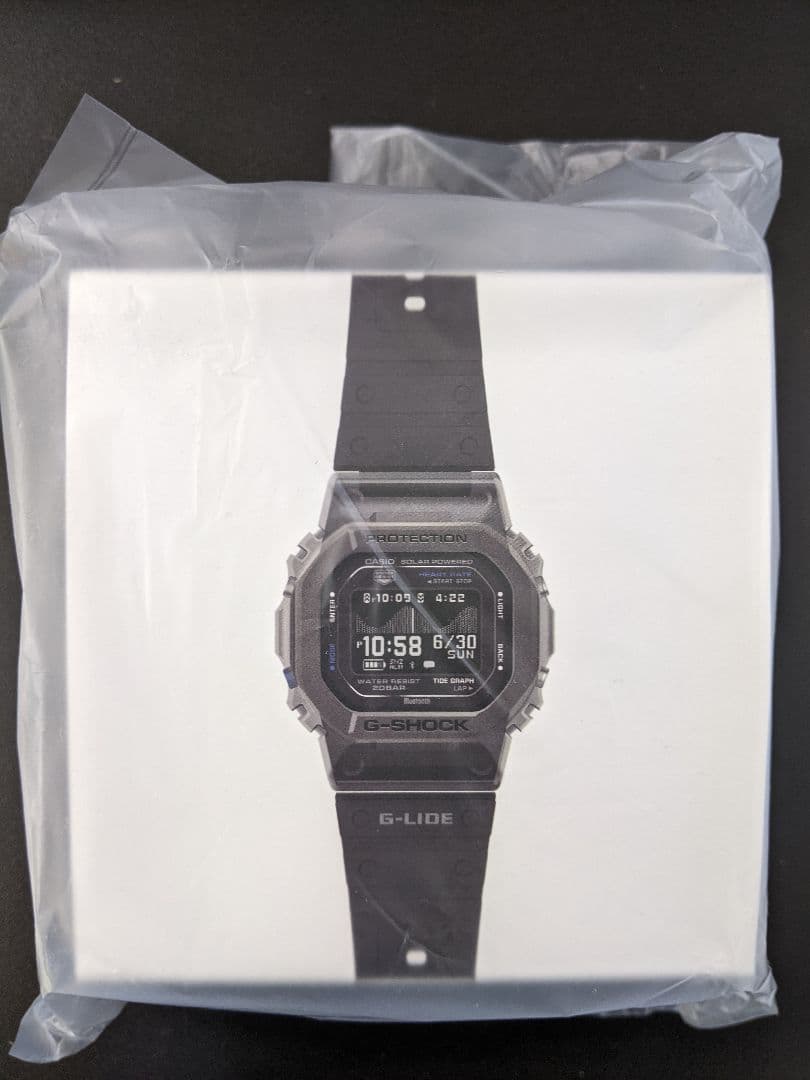 Casio G-Shock G-Lide Model GBX-H5600-1JR Solar Watch Waterproof 20BAR Japan Import
