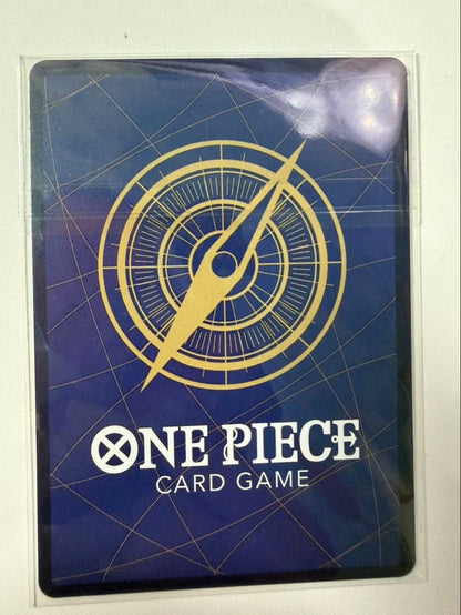Unopened Yamato One Piece card game flagship product in original packaging stored at home