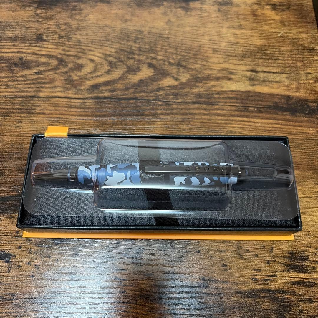 Cross Edge Select Tip Roller Ball Pen - Blue Camouflage NAT0555-15 — Japan Import