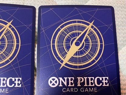 Bandai One Piece trading card set with Monkey D Luffy Zoro Trafalgar Law featuring three cards from Japan
