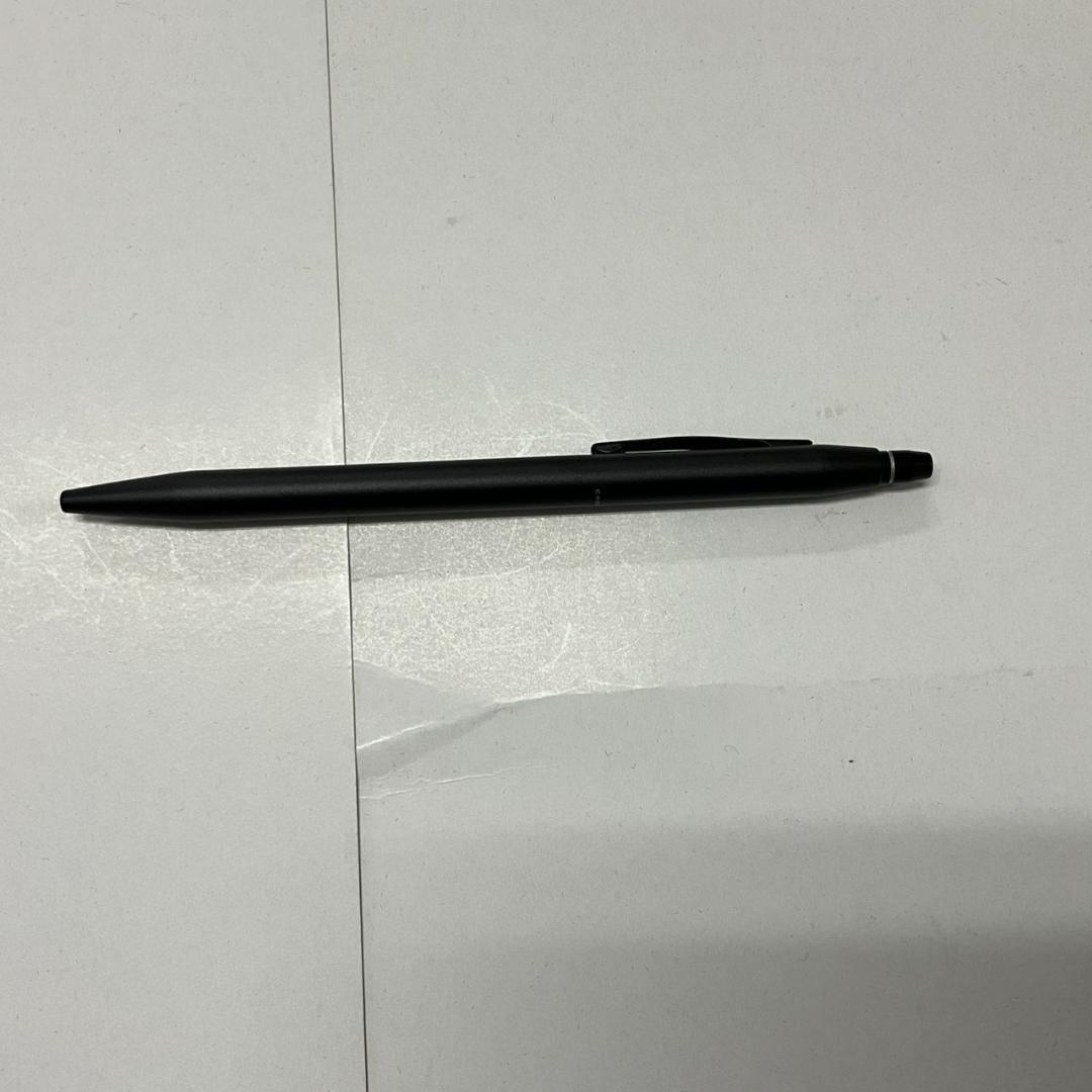 Cross Classic Ballpoint Pen FK-0757 with black body and silver clip, 5.5 inches long, shown in dedicated box