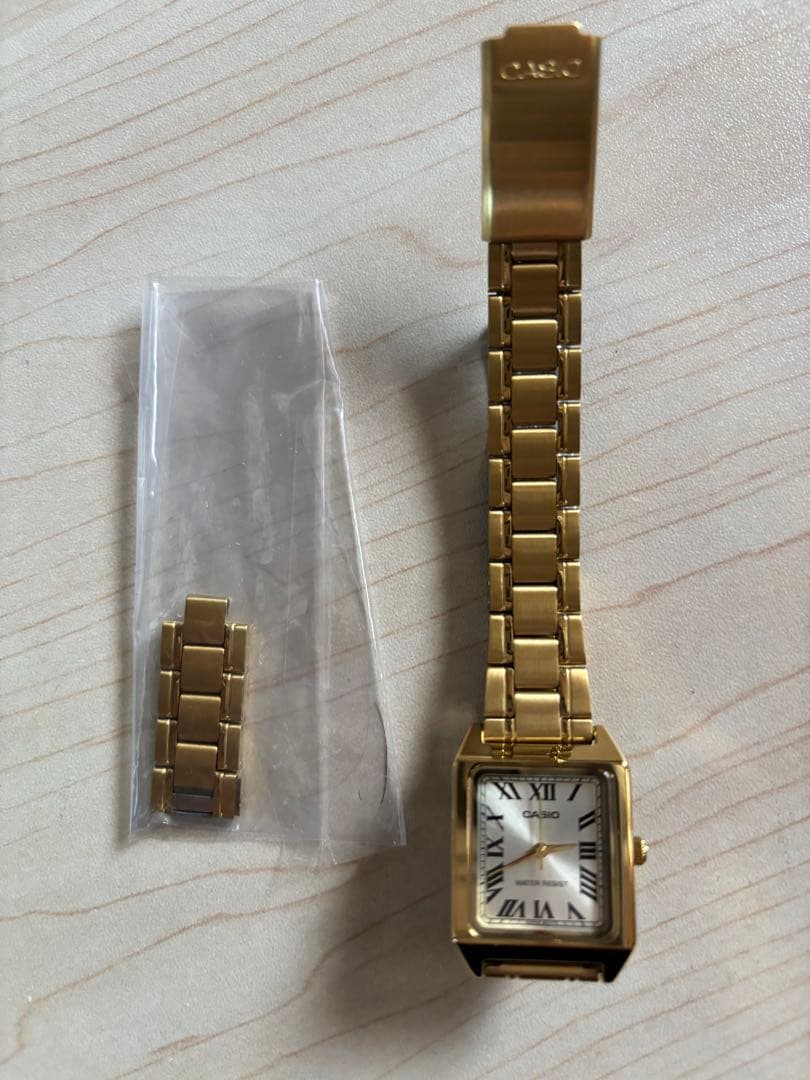 Casio LTP-V007G-9B Gold Watch — Japan Import