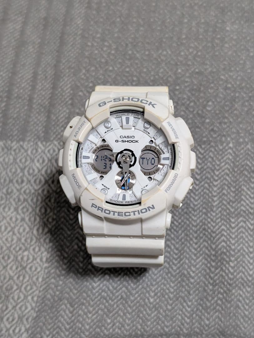 Casio G-Shock White Watch GA-120A — Japan Import