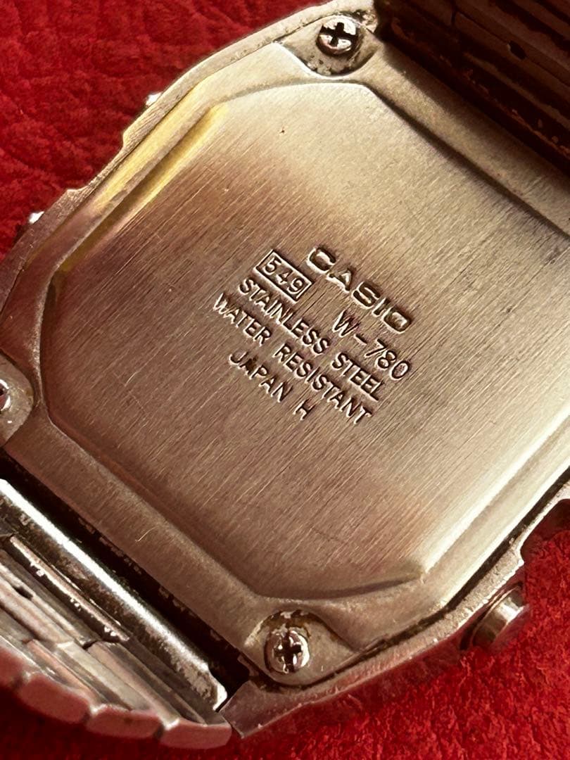 Casio Digital Watch W-780 with Alarm and 10 ATM Water Resistance — Japan Import