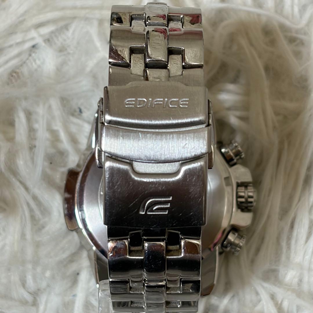 Casio Edifice Ef-558d-7av Analog Watch with Box and Adjustment Tools — Japan Import