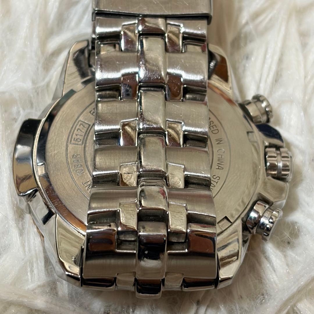 Casio Edifice Ef-558d-7av Analog Watch with Box and Adjustment Tools — Japan Import