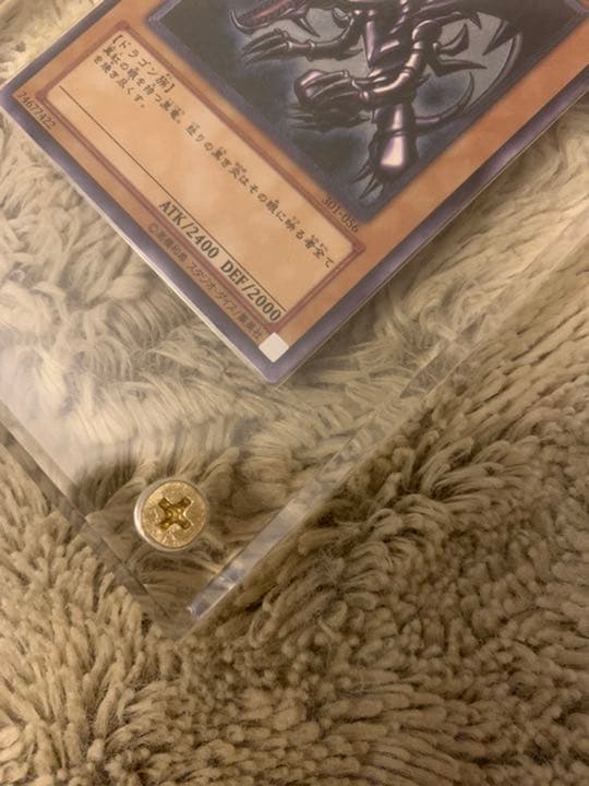 Yu-Gi-Oh Red-Eyes Black Dragon Relief Card model 301-056 Japanese edition