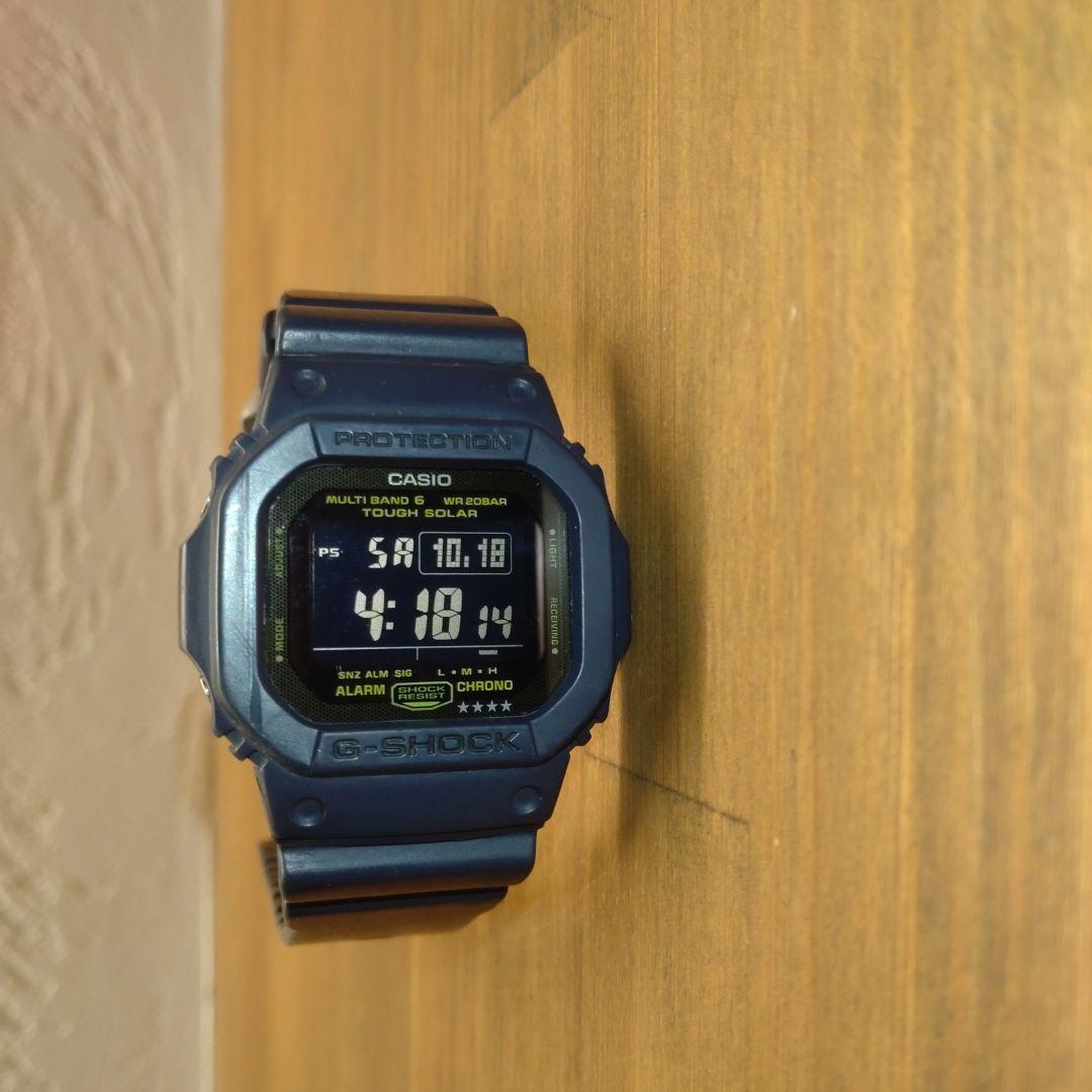 Casio G-Shock GW-5610NV-2JF Radio Solar Watch Navy