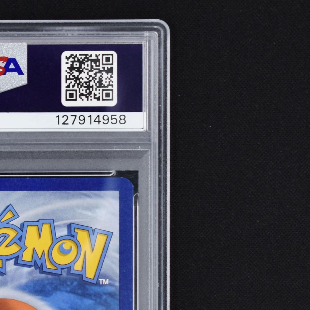 PSA8 graded Pokemon Center Greninja Gold Star promo card SWSH144 with holographic finish