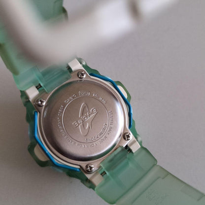 Casio Baby-G BG-169R Model Quartz Watch with Skeleton Case and Blue LCD — Japan Import