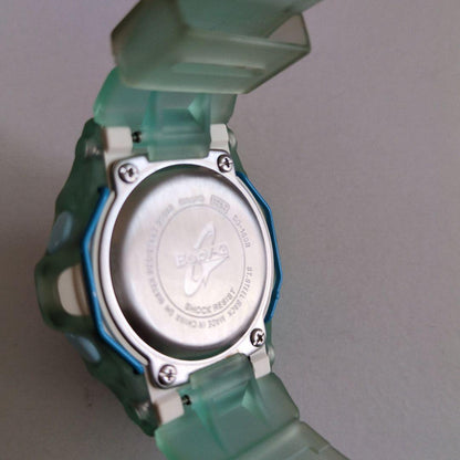 Casio Baby-G BG-169R Model Quartz Watch with Skeleton Case and Blue LCD — Japan Import