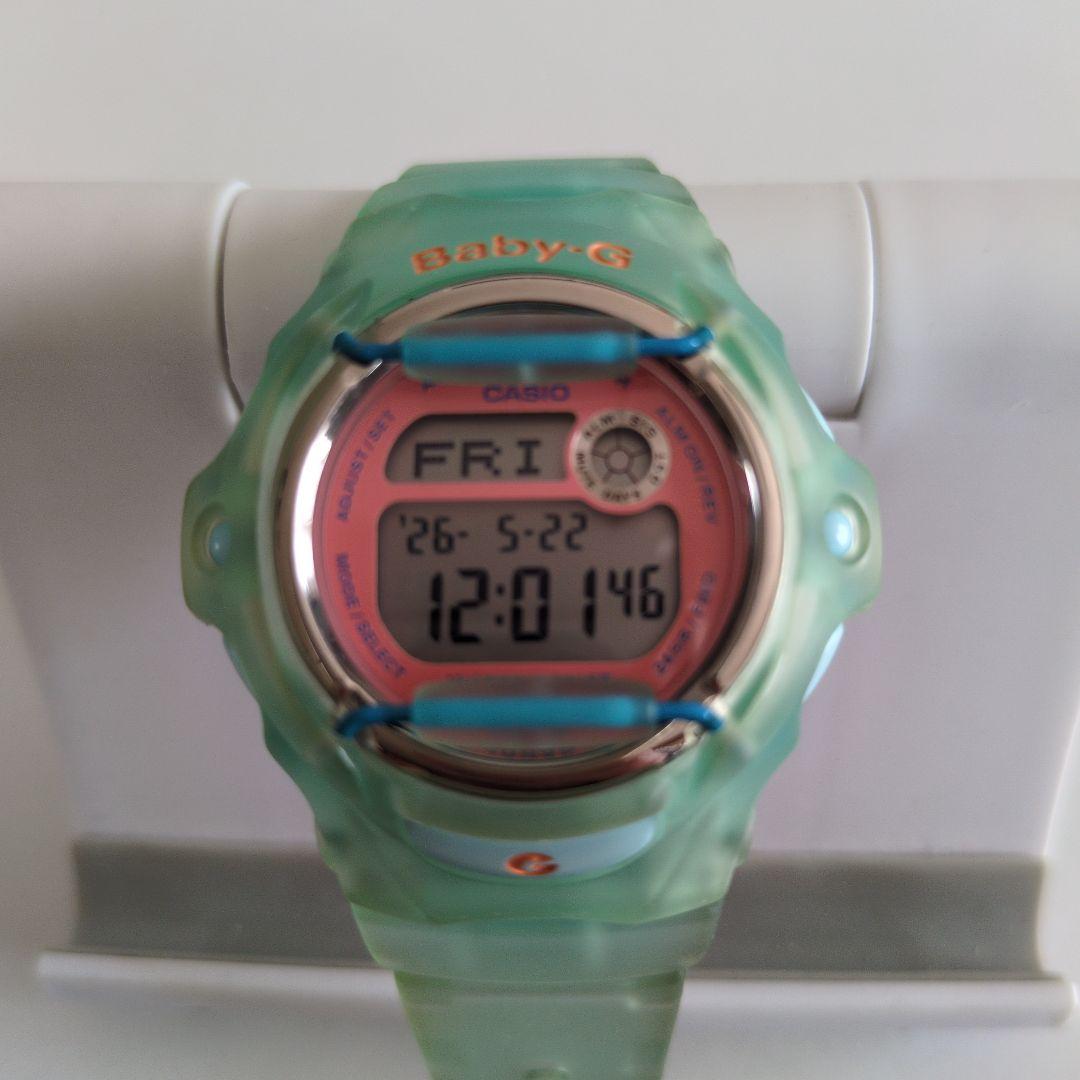 Casio Baby-G BG-169R Model Quartz Watch with Skeleton Case and Blue LCD — Japan Import