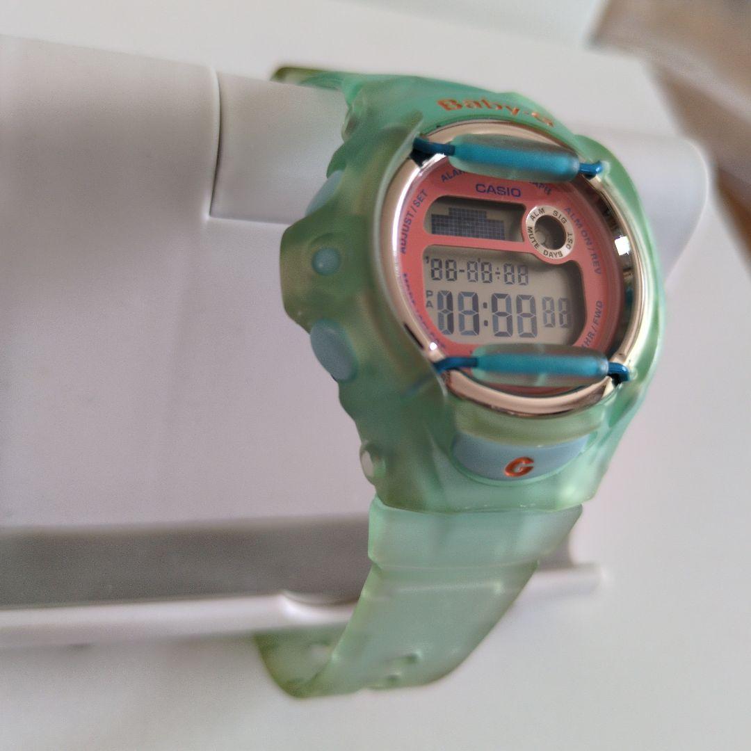 Casio Baby-G BG-169R Model Quartz Watch with Skeleton Case and Blue LCD — Japan Import