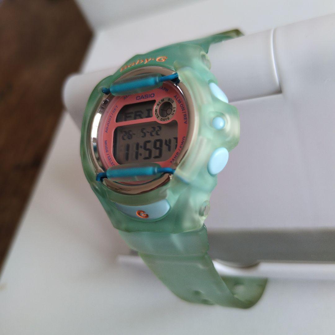 Casio Baby-G BG-169R Model Quartz Watch with Skeleton Case and Blue LCD — Japan Import