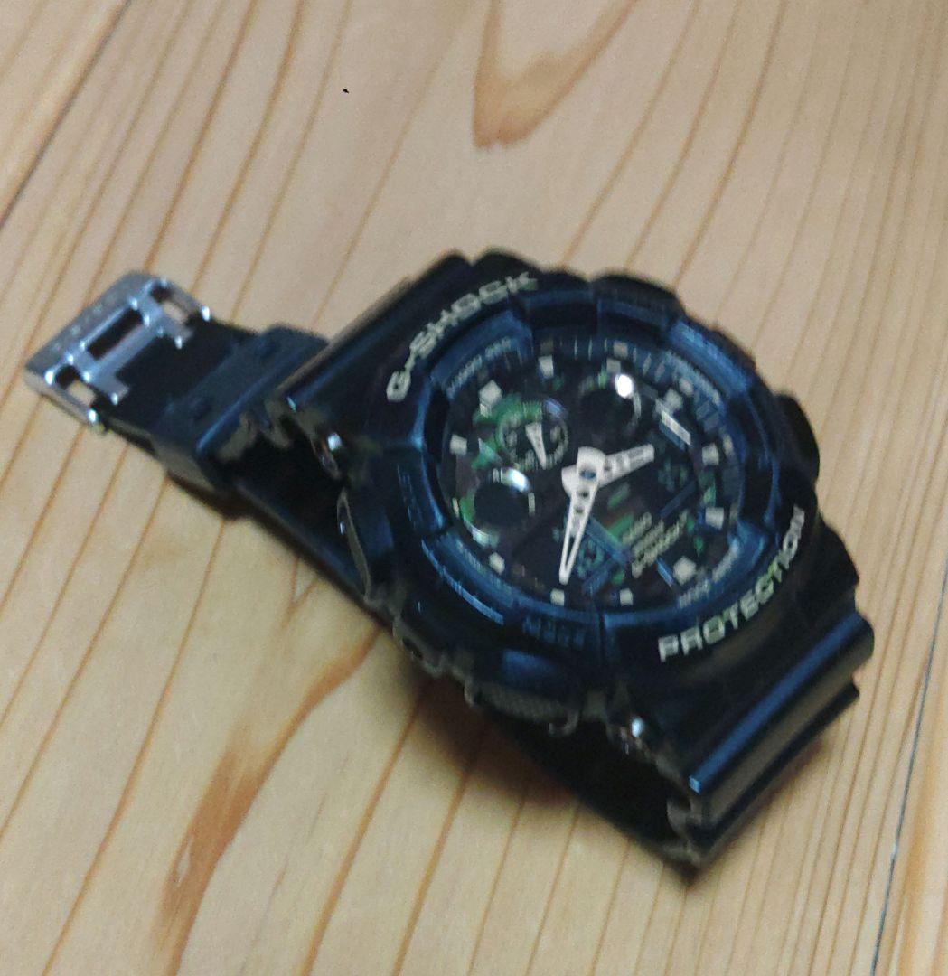 Casio G-Shock GA-100CF Watch with Battery, Magnetic Resistant, Shock Resistant, Camouflage Pattern — Japan Import