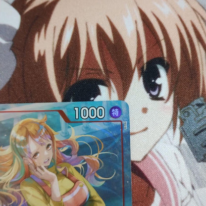 One Piece Card Game Nami ST21-009 Parallel Promo holographic card Japan import